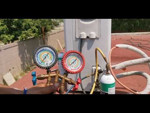 VACUUMING AND REFRIGERANT CHARGING A MINI-SPLIT