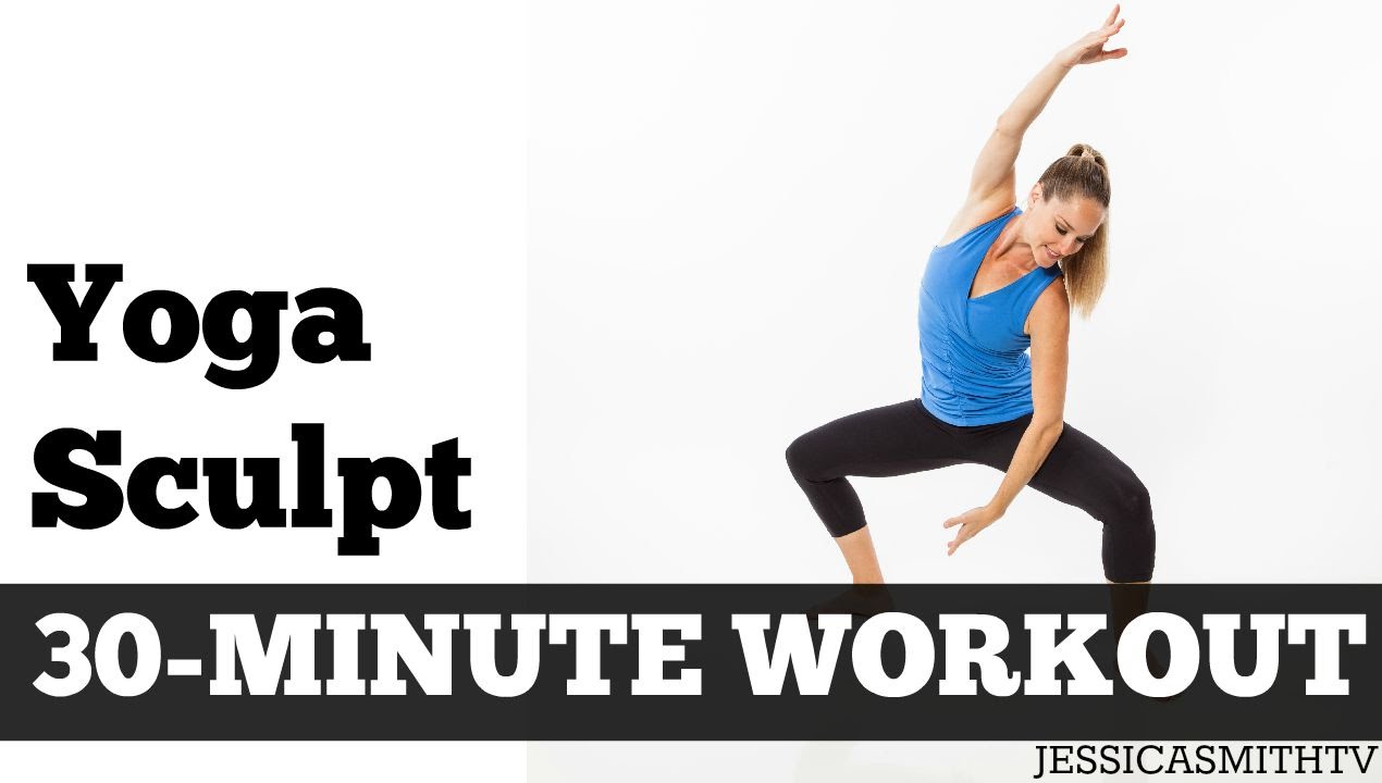 30 Minute Yoga Sculpt  Full Length Fat Burning Home Exercise