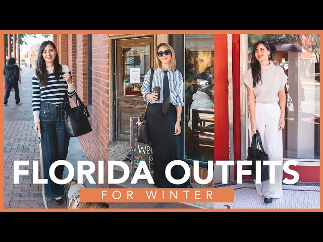 Florida Winter Outfits and Accessories for December