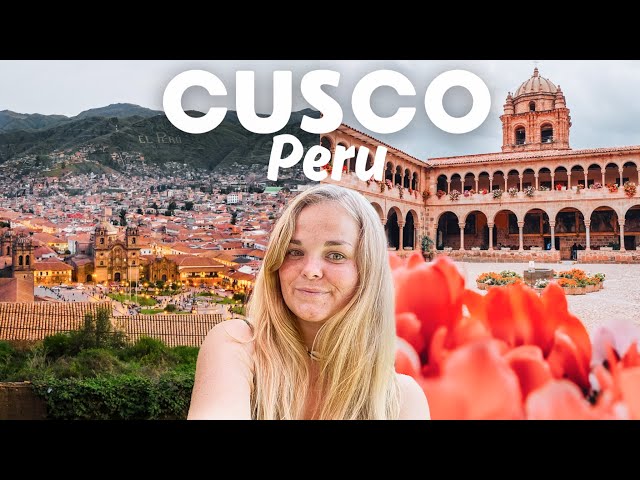 3 days in Cusco city; San Pedro market, Qorikancha u0026 restaurants 🇵🇪 Peru travel vlog class=
