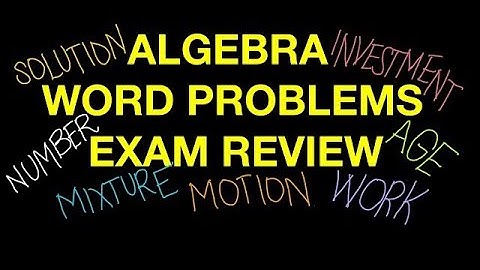 Algebra Word Problems Exam Review Part 3 | CSE and CETs (Tagalog/Filipino Math)