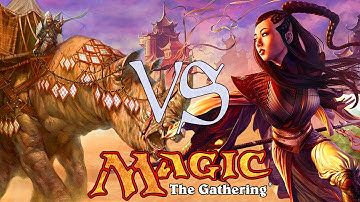 MtG Modern Gameplay - Abzan Midrange VS Burn