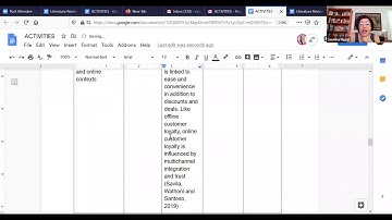 Collaborative Lit Review Matrix - Community-Building Resources OneHE/Equity Unbound
