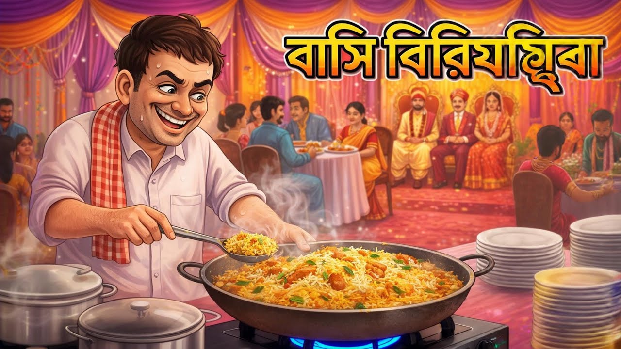 বাঁশি বিরিয়ানি বিক্রি করার দোকান❤️❤️ বাংলা কার্টুন Bangla Cartoon Cideo Bangla Cartoon 