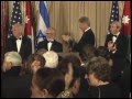 Reception for King Hussein and PM Rabin at the State Dept. (1994)
