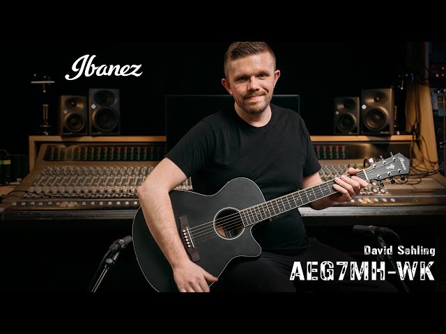 Электроакустическая гитара IBANEZ AEG7MH-WK