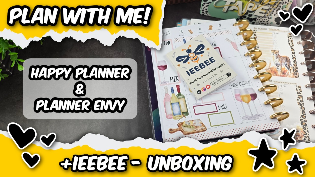 Планируйте вместе со мной 🥰 Счастливое планирование + зависть к вашему планировщику благодаря нов...