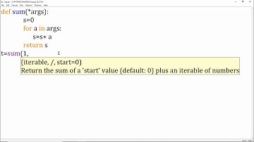 Trả lời:  *args trong python là gì và ứng dụng gì?