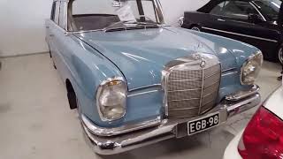 Mercedes-Benz 220 S W111 1965 Cold Start In Finland