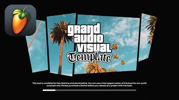 Grand - FL Studio zGameEditor visualizer template | Audio visualization FL Studio