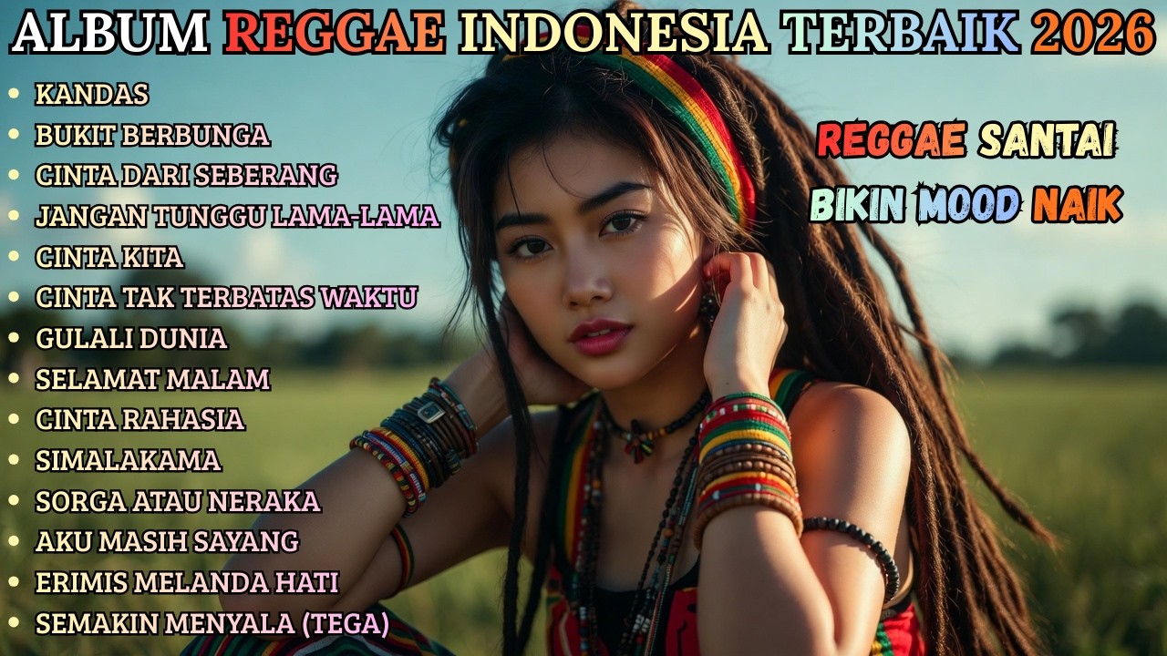 ALBUM REGGAE INDONESIA TERBAIK 2026  | Reggae Santai Bkin Mood Naik 🌴 Lagu Hits Paling Enak Didengar
