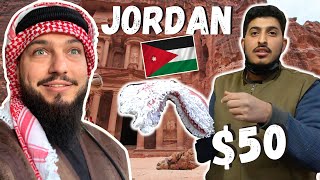 Bargaining For Jordanian Shemagh In Wadi Musa 🇯🇴 المفاصلة في سعر الشماغ الأردني في وادي موسى
