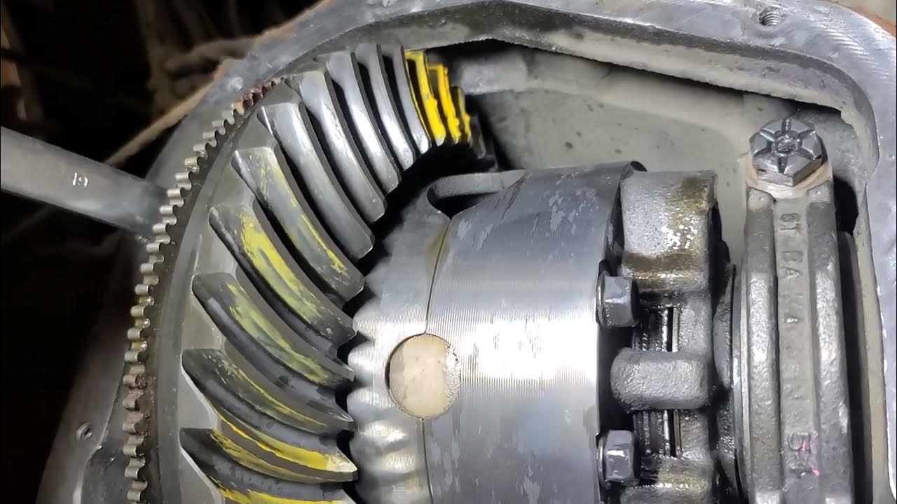 2009 F350 Rear Differential Repairs To Fix ABS Speed Sensor Failure pt