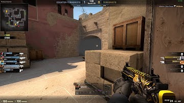 CS:GO mirage MP7 ACE!