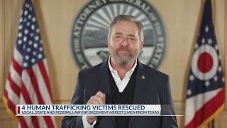 Four human trafficking victims rescued in Ohio