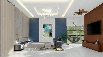 Master Bedroom Design | Interior Design | Home Interiors | Apartment Design | Lumion Animation