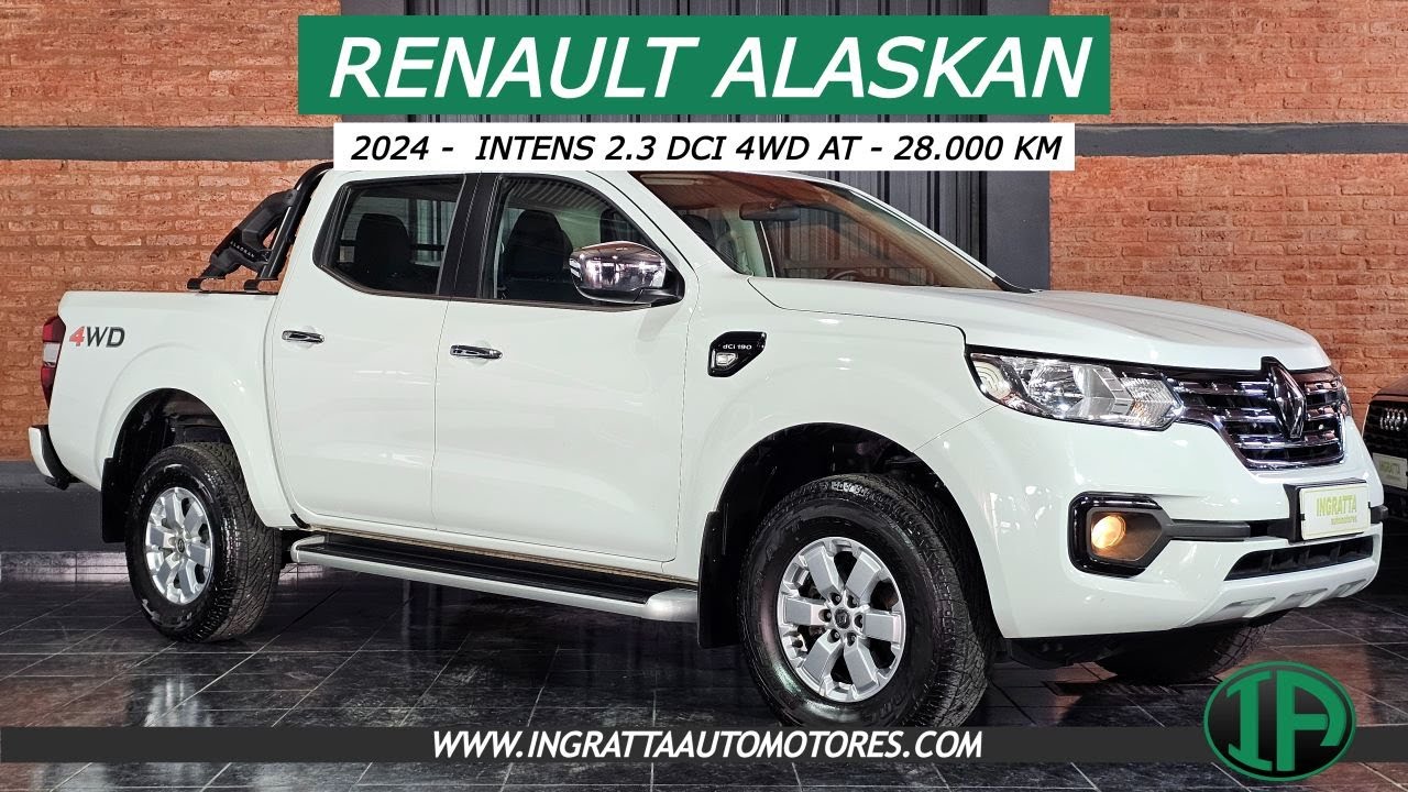 Renault Alaskan Intens 2.3 DCI 4WD AT - 2024 - Sólo 28.000KM -