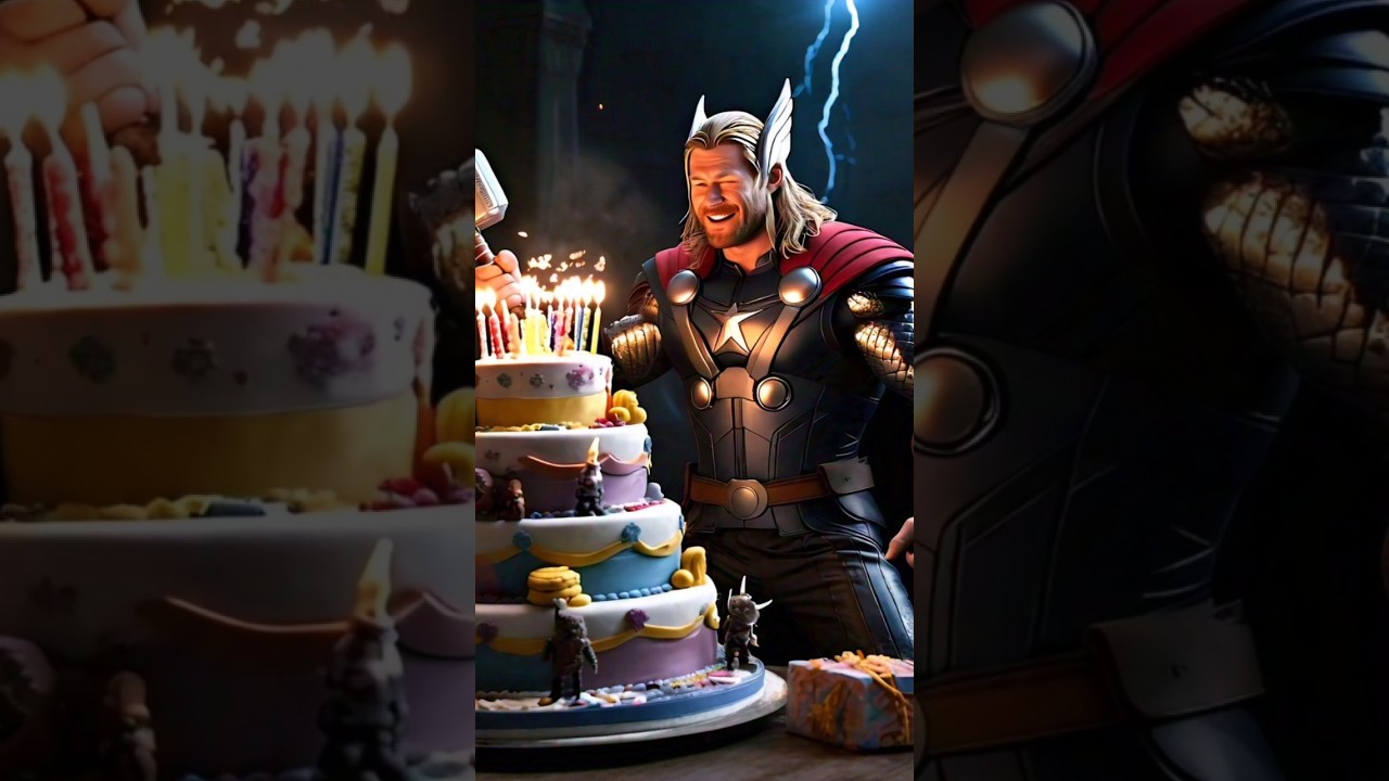 THOR HAPPY BIRTHDAY 🎂 🥳 