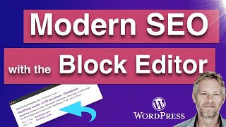 SEO with the WordPress Gutenberg Block Editor - how to add rich snippets