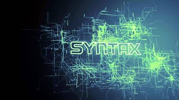Syntax Intro