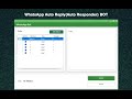WhatsApp Auto Reply Auto Responder Bot - Part 1