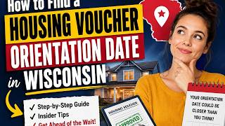 How to find a housing voucher orientation date in Wisconsin