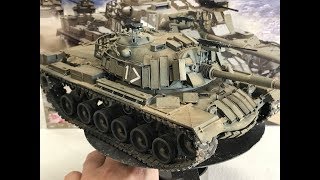 Building the Dragon Models Magach 3 with ERA Armor ( M48 )