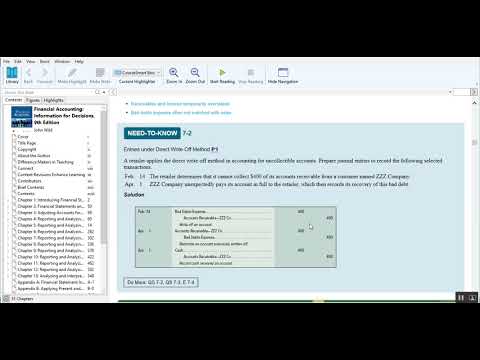 Chapter 7 Receivables - YouTube