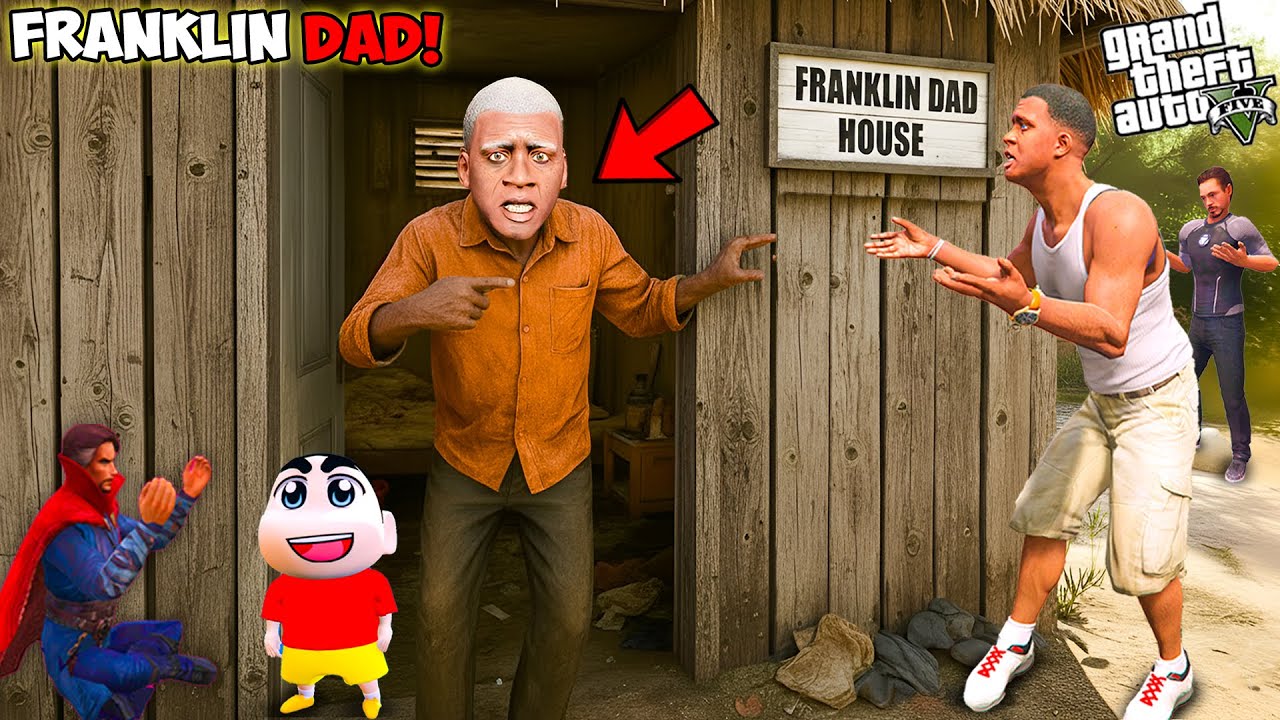 Franklin & Shinchan Finally Find Franklin’s Dad After Years! In GTA 5! Franklin & Shinchan Finally Find Franklin’s Dad After Years! In GTA 5!