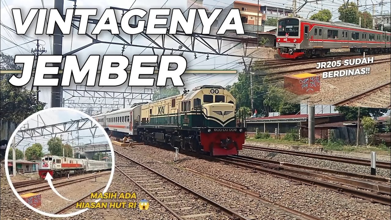 ARTIS VINTAGE JEMBER‼️- Hunting Kereta di Pagi Hari || Part 2
