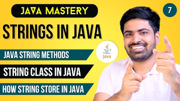 String in Java in one Video| String Methods in Java in Hindi | Java Mastery #7