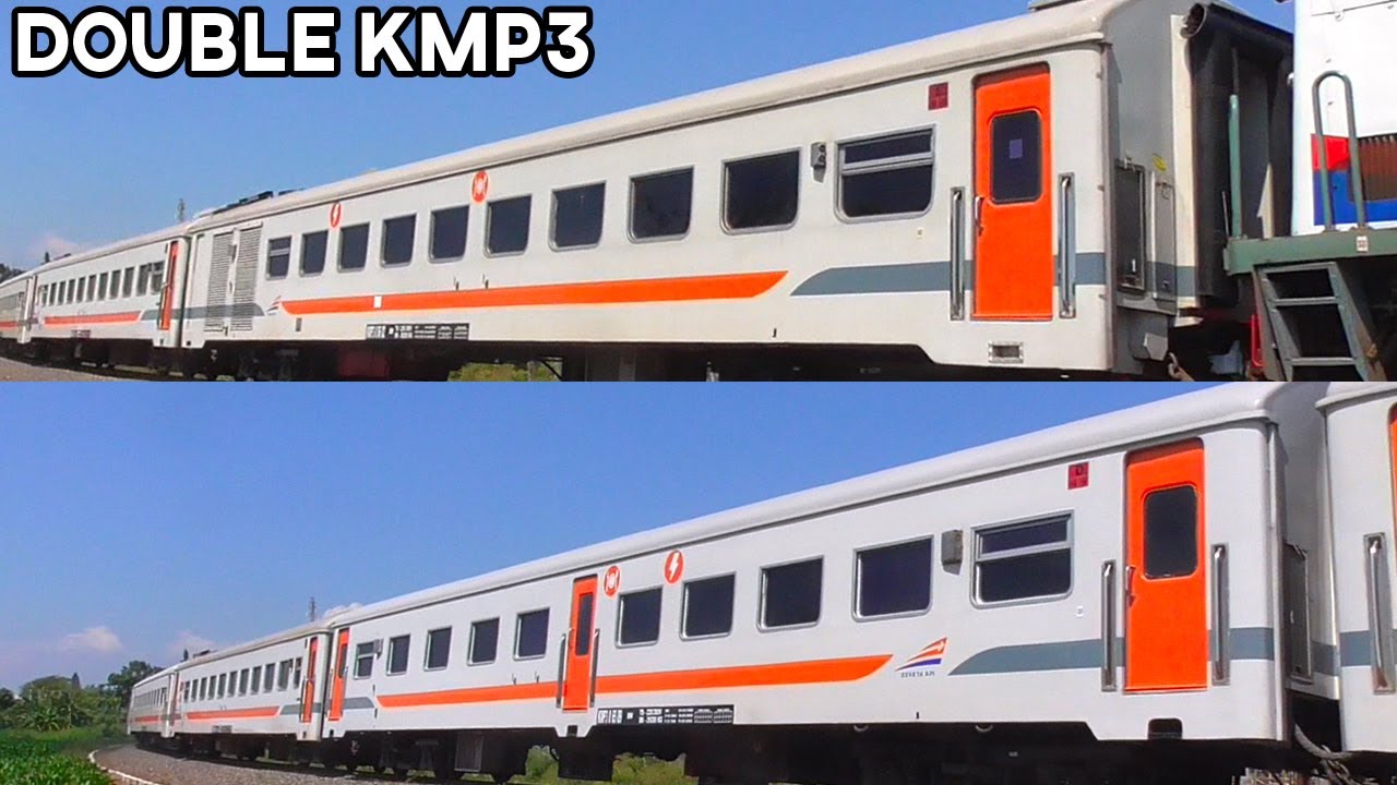 DOUBLE KMP3 .. KENAPA?? Kereta Api Sritanjung Membawa 2 KMP3 - YouTube