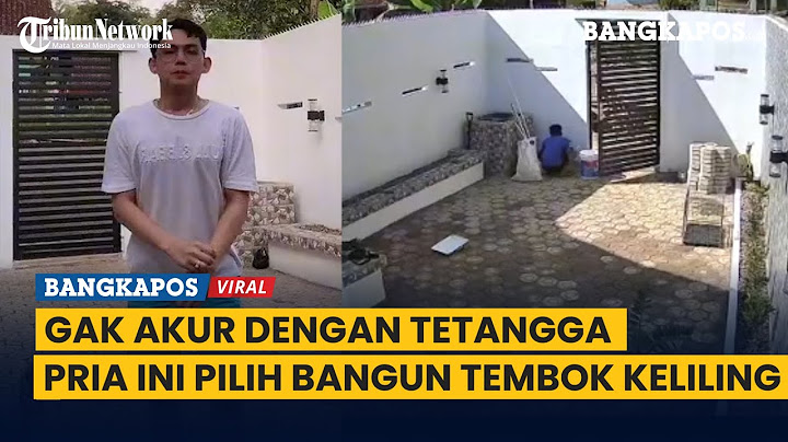 Gak Akur dengan Tetangga yang Tutup Akses Jalan Rumah, Pria Ini Balas Dengan Bangun Tembok Tandingan