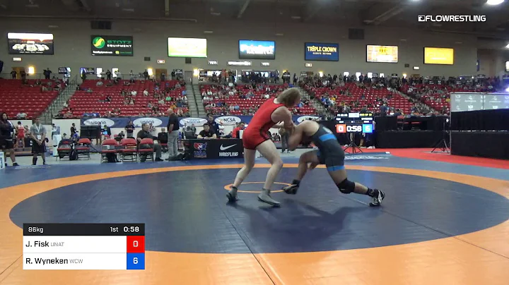 86 Kg Rnd Of 32 Jeffrey Fisk Unattached Vs Ruger W...