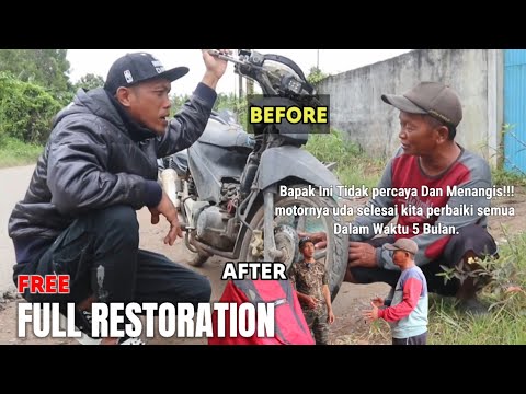Free!! Full Restoration Of The Old Honda Supra X 125 Motorbike (Done) Part 5. ✅🔥🔥