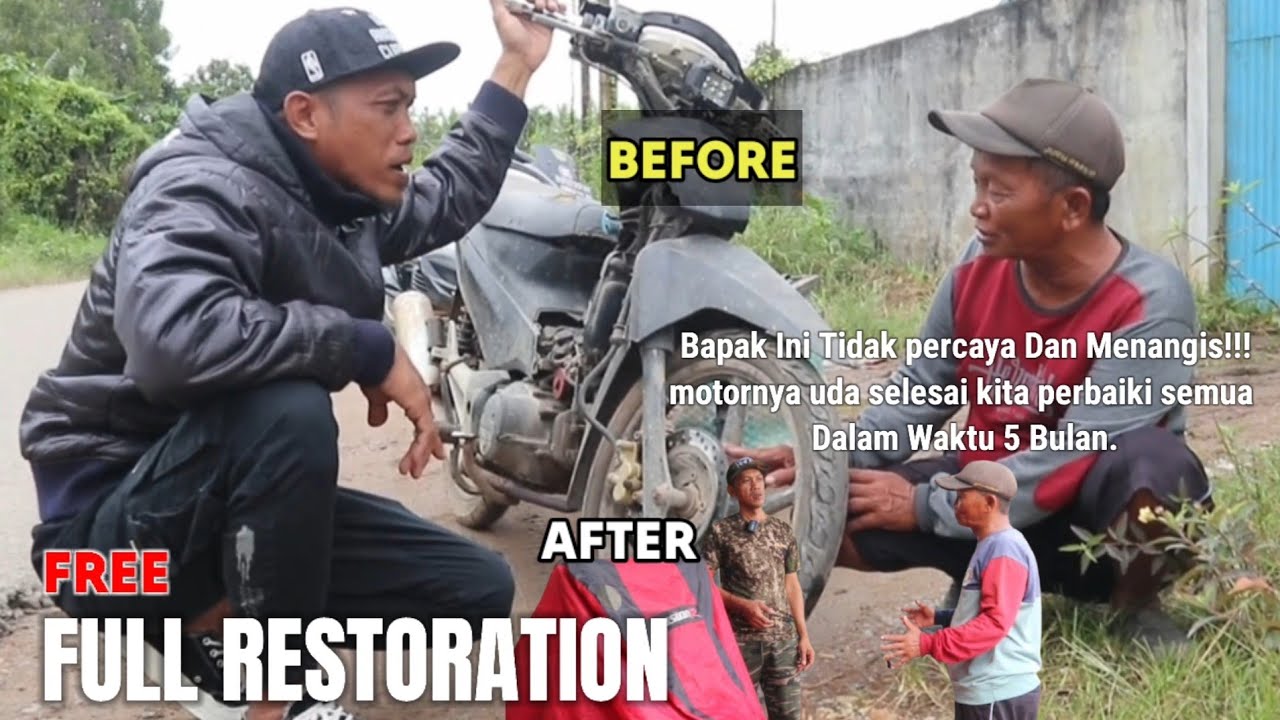 Free!! Full Restoration Of The Old Honda Supra X 125 Motorbike (Done) Part 5. ✅🔥🔥