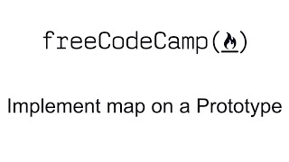 Implement map on a Prototype