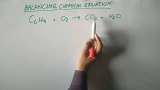 balancing equation C6H14 +O2=CO2 +H2O | balancing chemical equations