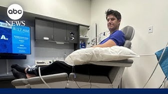 Thumbnail for Bone marrow transplant from ABC News' Trevor Ault helps save stranger's life