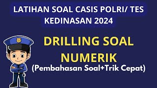 [Penalaran Numerik] Tipe Soal Baru Pada Tes CASIS POLRI/ Kedinasan th. 2024 #casispolri