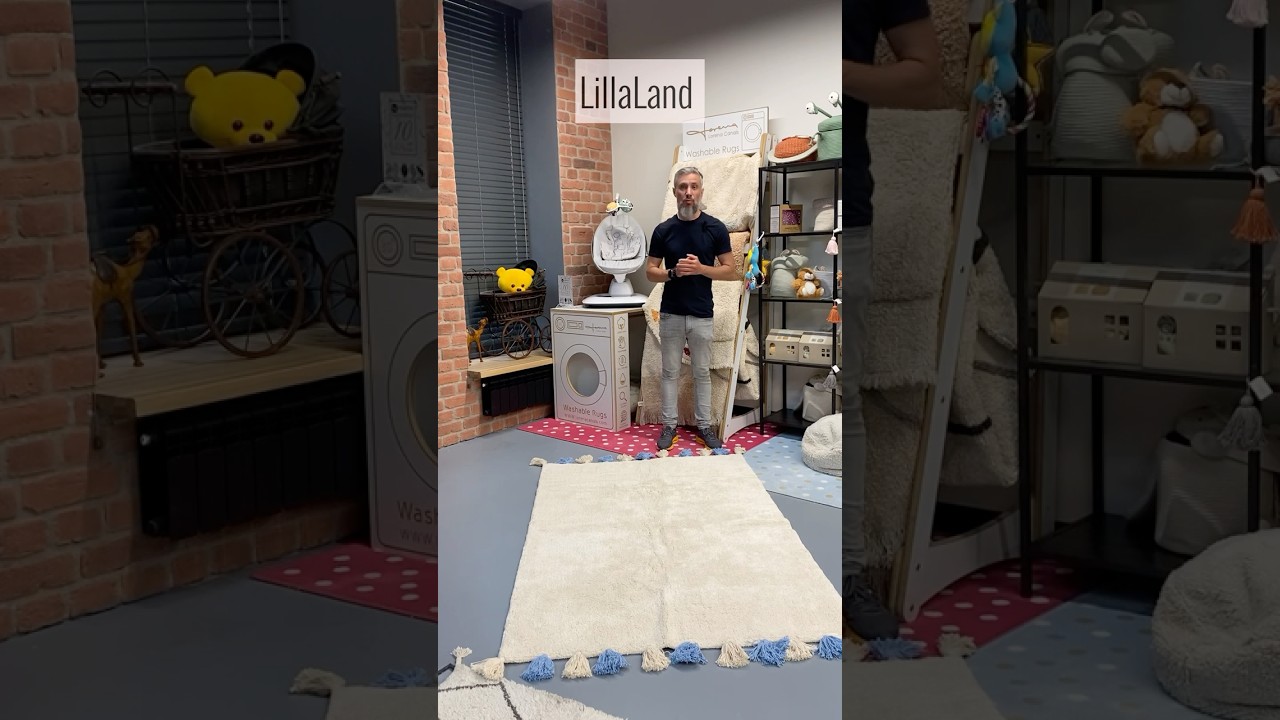 Хлопковые ковры прямоугольной формы бренда LillaLand 😍 