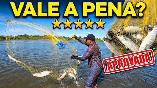 TESTING THE LITTLE BRAZILIAN CAST NET: Is it worth it? (Mullet and Big Catch Fishing!)