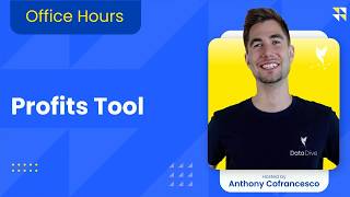How to Use Profits Tool - Data Dive