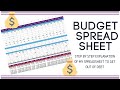 BUDGETING SPREADSHEET: How To Use The Spreadsheet That Got Me Out Of Debt