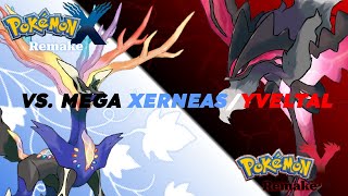 Video Game Music Extended | Pokemon X Y Remake   Vs. Mega Xerneas/Yveltal (Fanmade)
