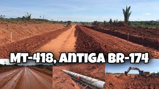 br 174 entre Juína e colniza Mt#juina#colniza#castanheira#aripuana#jur