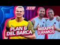 El insólito REEMPLAZO de HAALAND en el BARCA |  MBAPPÉ y RAMOS como SOLUCIÓN en el PSG | #goldehoy