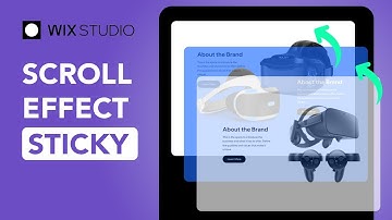 Scroll Effect (Sticky) in Wix Studio | Debiza Wix Tips