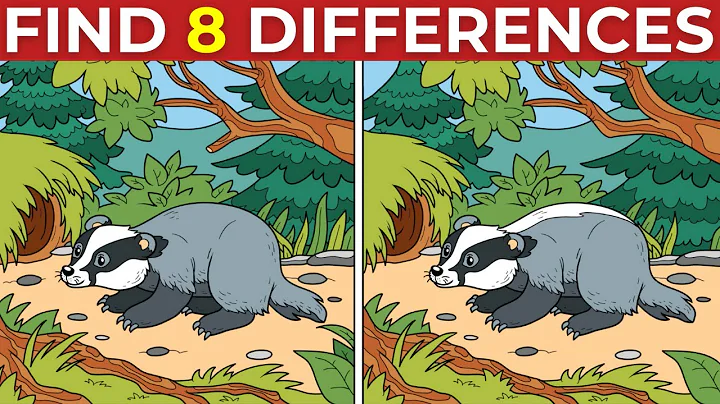 Find 8 Differences In 30 Seconds - Easy Level | Spot The Difference Brain Test