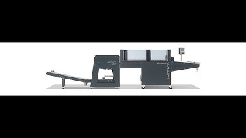 Thermotron STP1000/NT50, automatic Folding & Stacking line for garments.